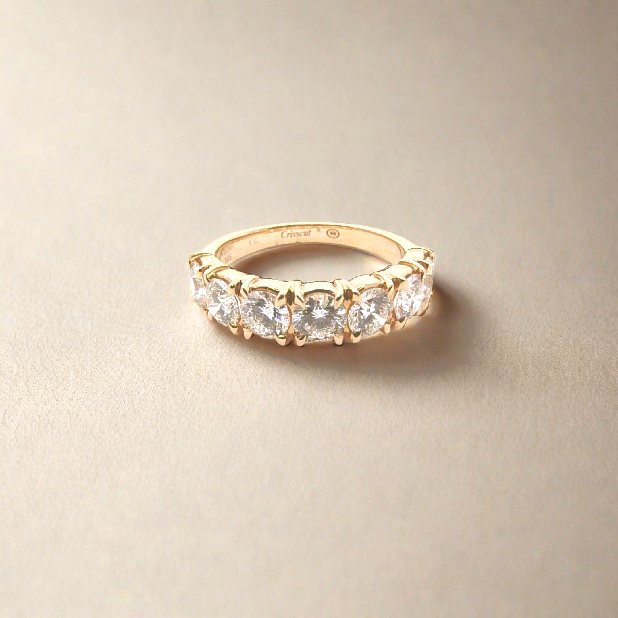 Yellow Gold 'Neon' Christophers Design with Lab Grown Diamond (101574)