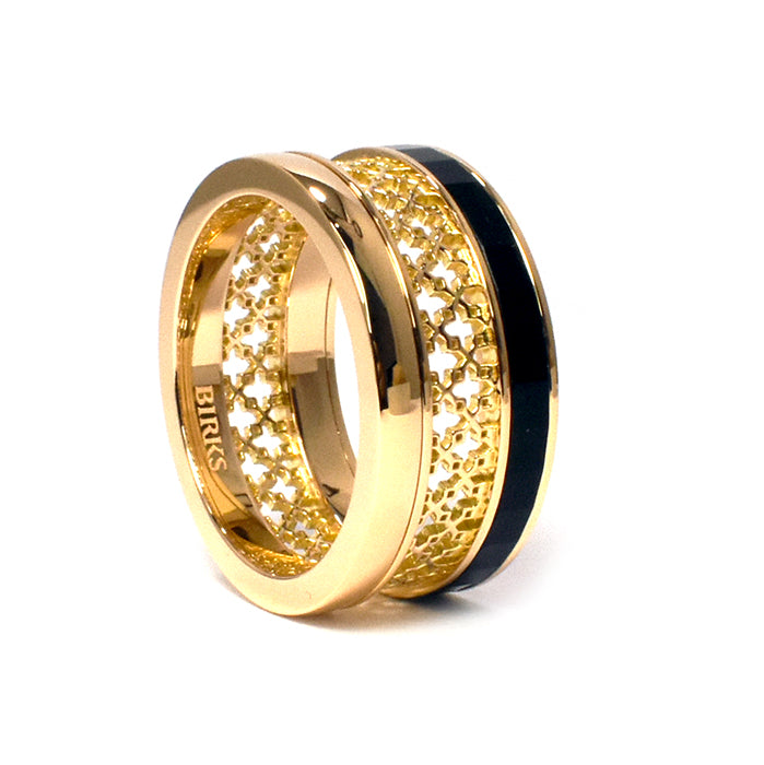 Dare to Dream Onyx Gold Ring (997197)