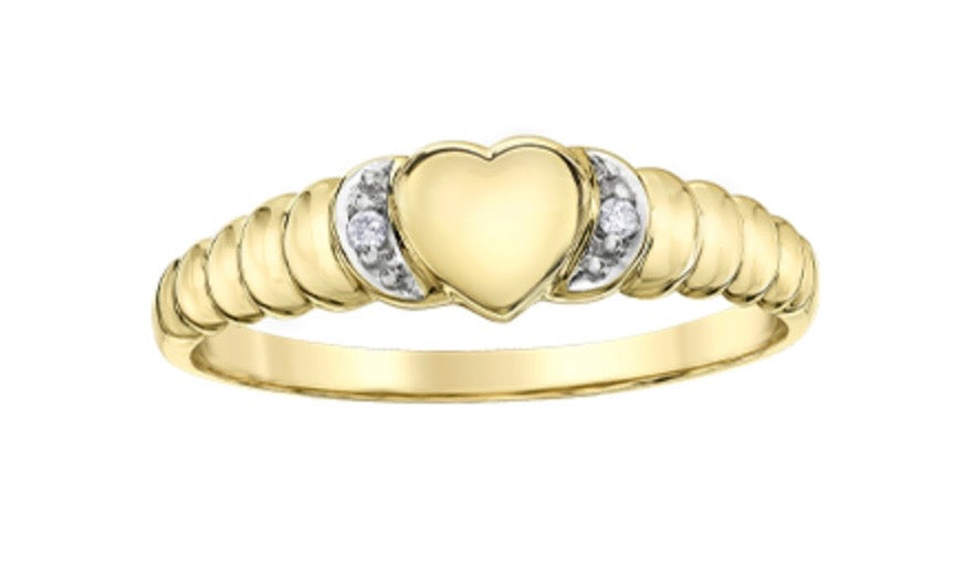 Diamond Accent Heart Shaped Ring (446567)