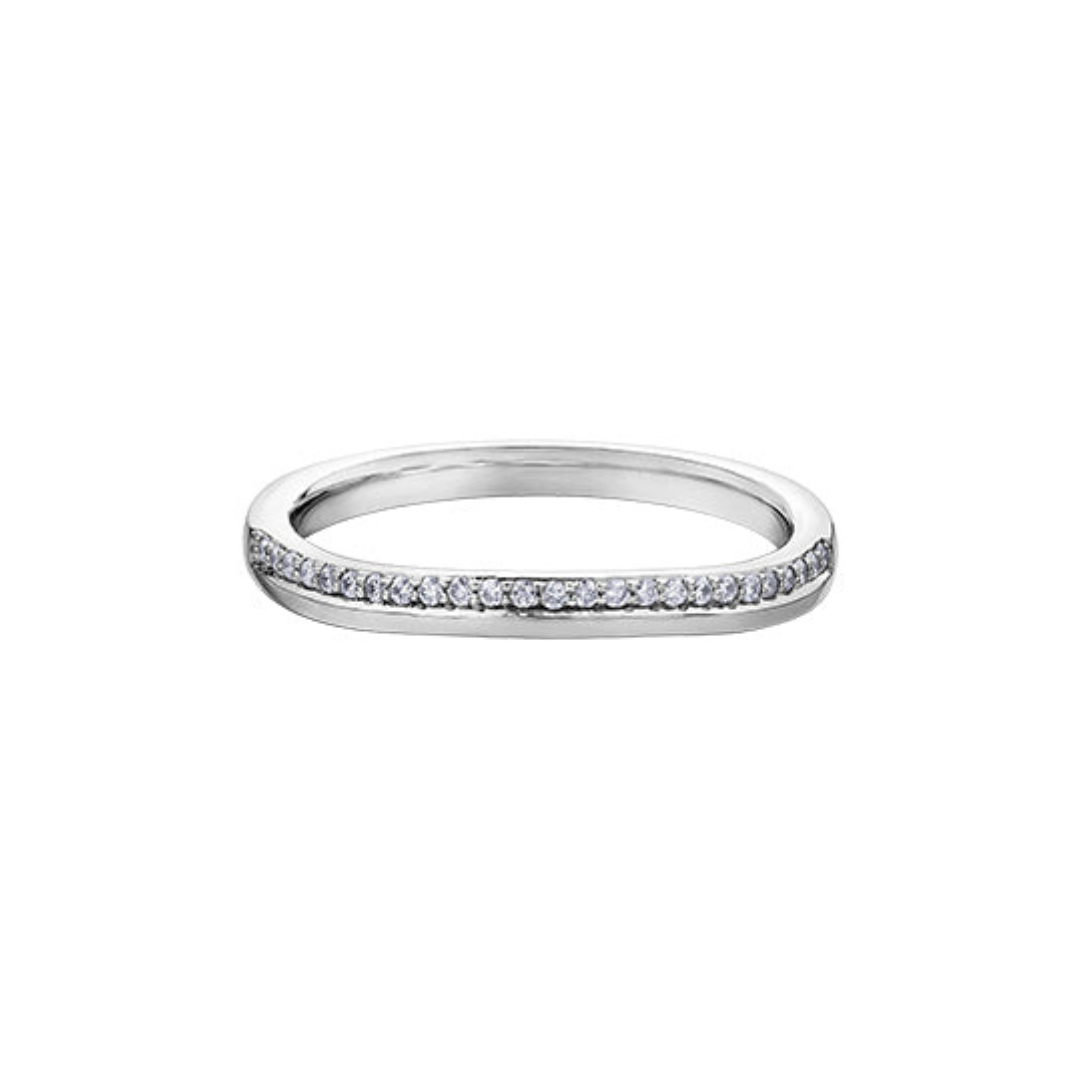 White Gold Diamond Wedding Band (051522)