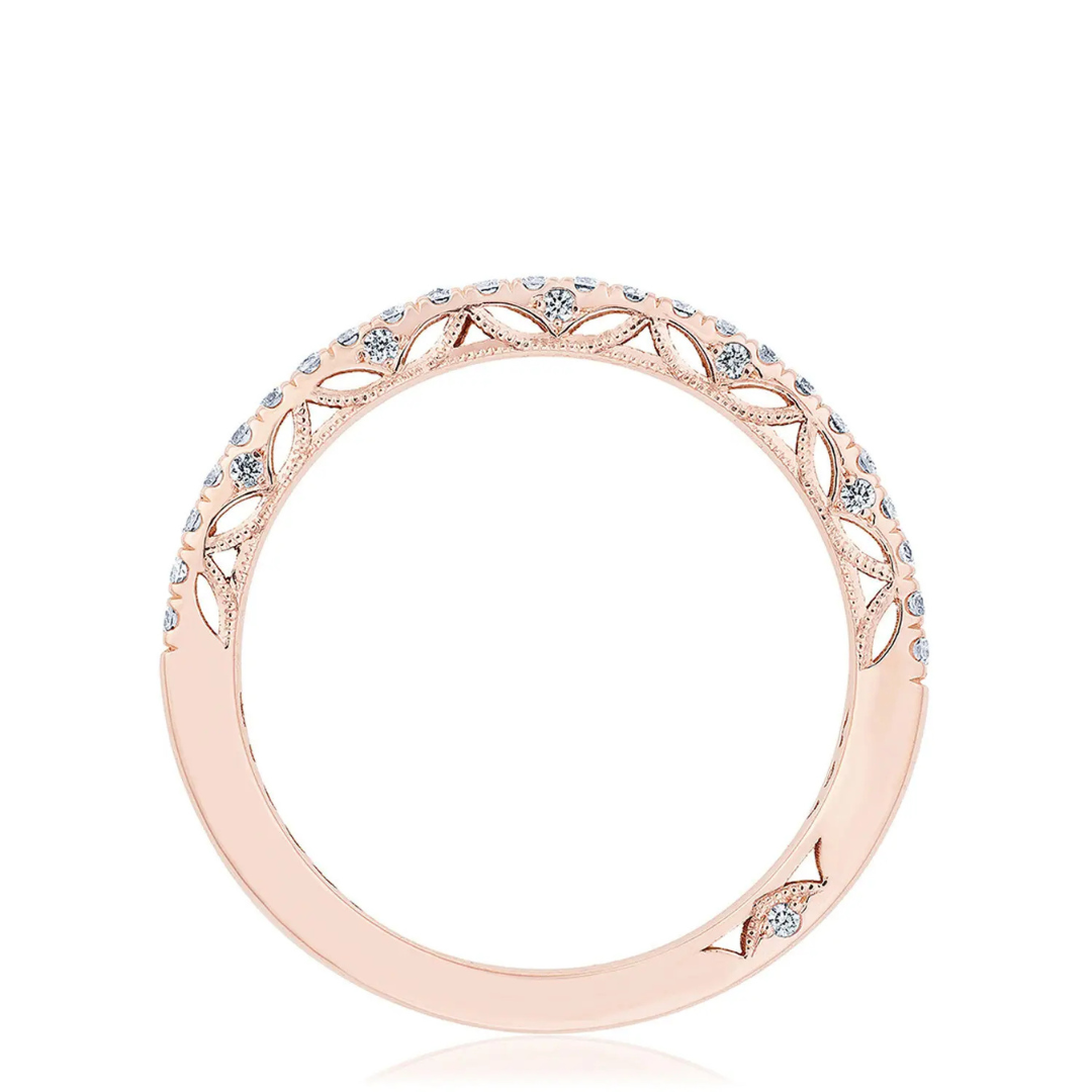 Rose Gold 'Dantela' Diamond Band (051752)