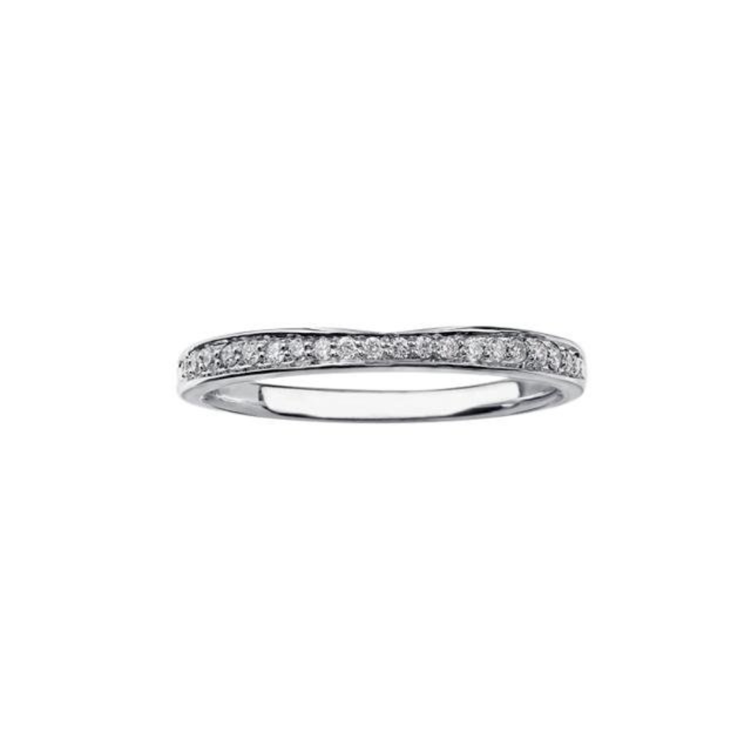 White Gold Diamond Band (051772)