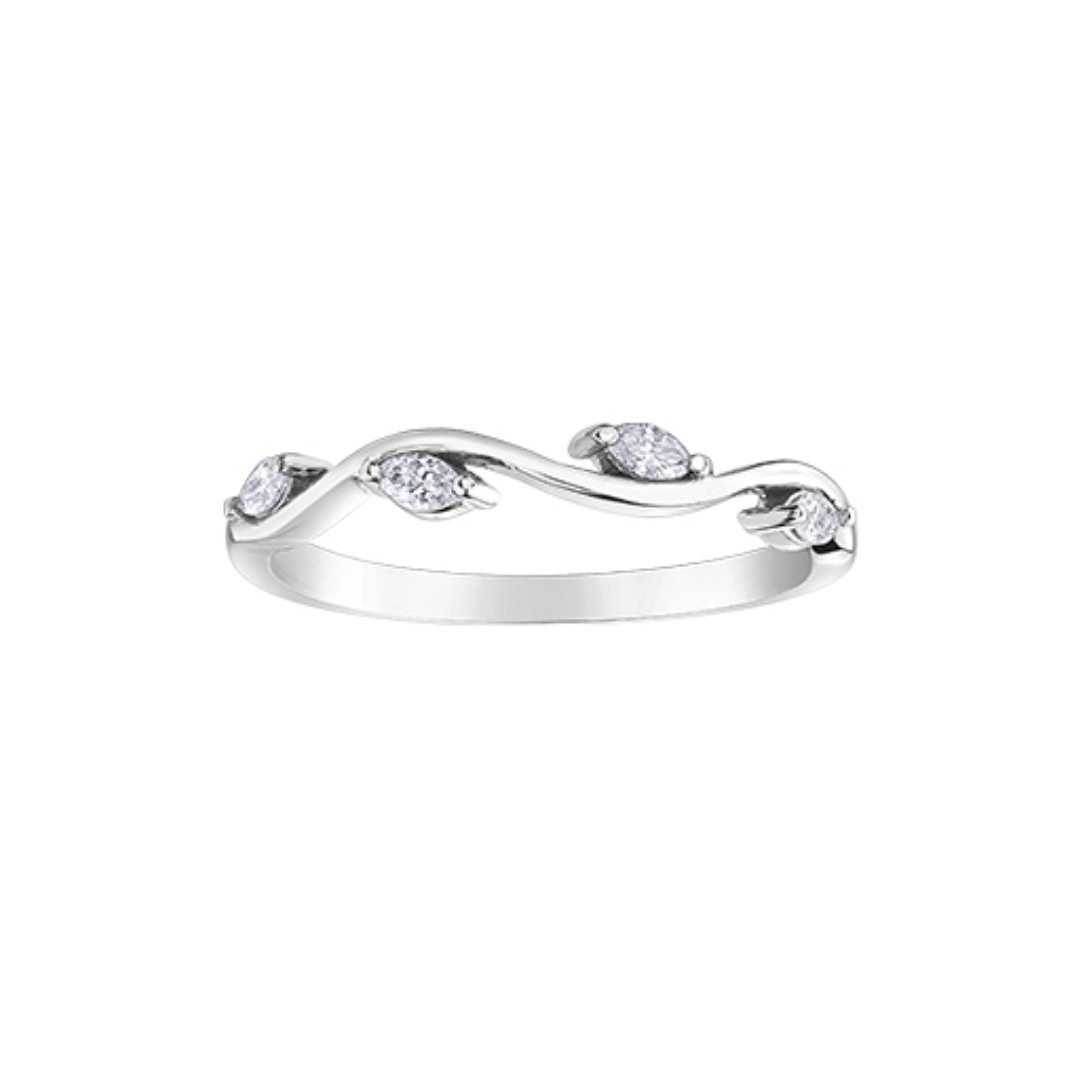 Marquise Wave Diamond Band (051807)