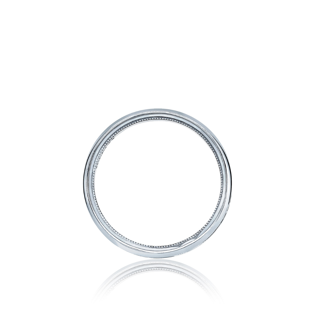 White Gold Mens Wedding Band (070058)