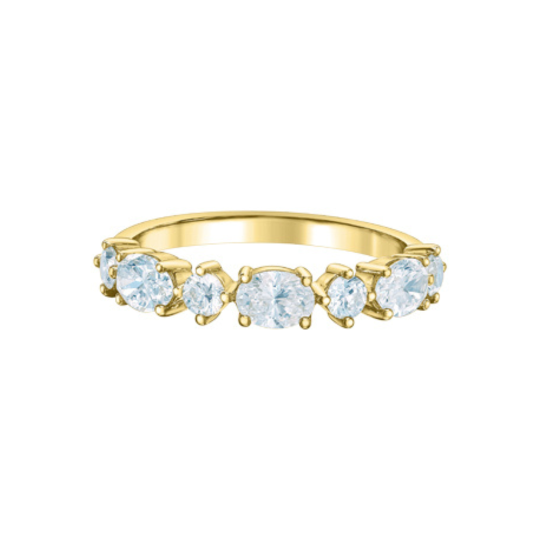 Yellow Gold Lab Grown Diamond Band (287641)