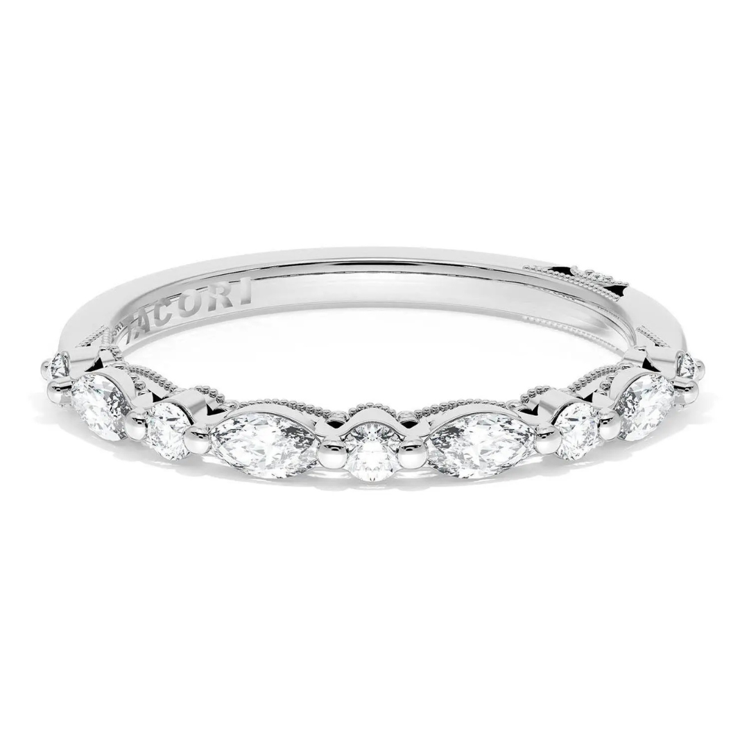 White Gold Diamond Band (729922)