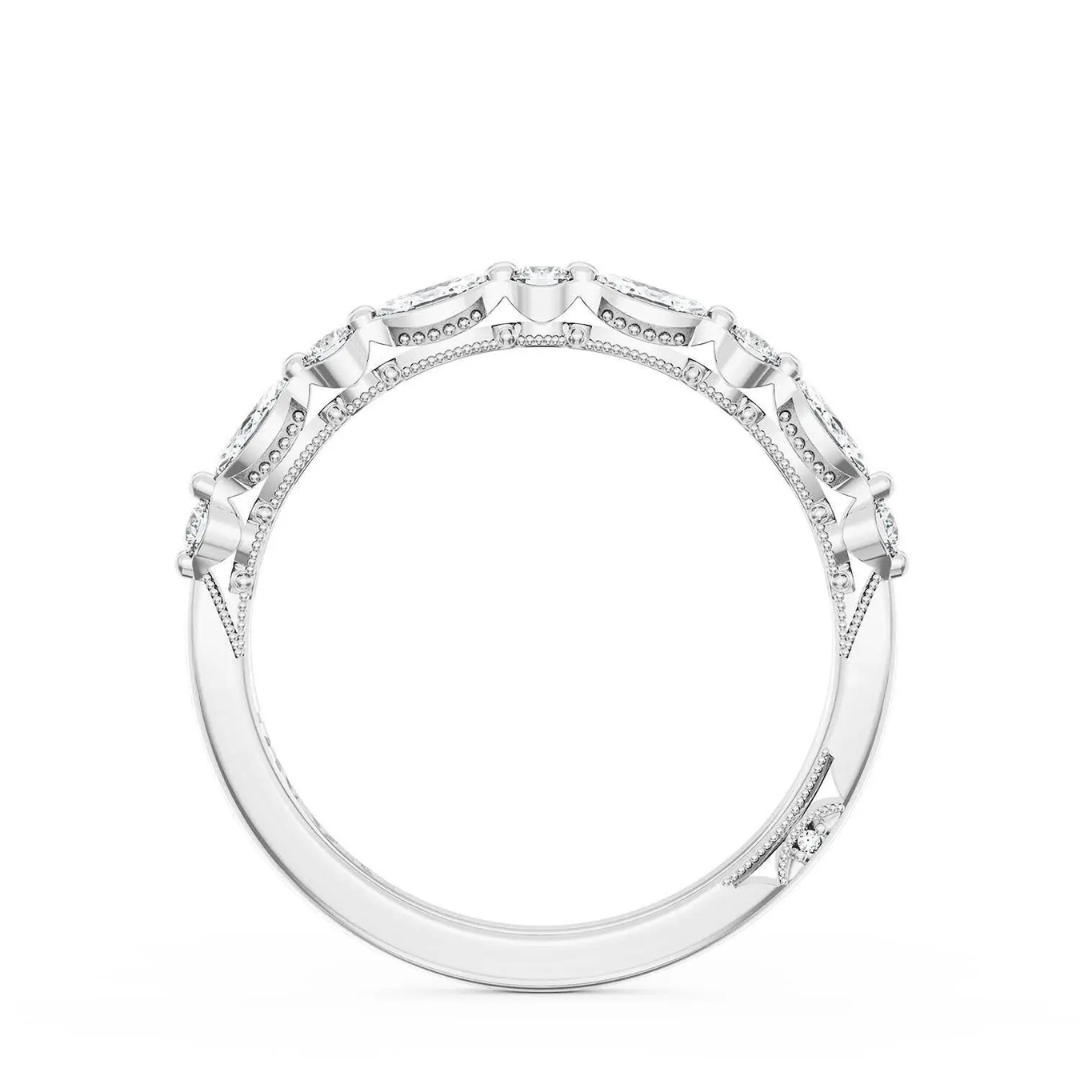 White Gold Diamond Band (729922)