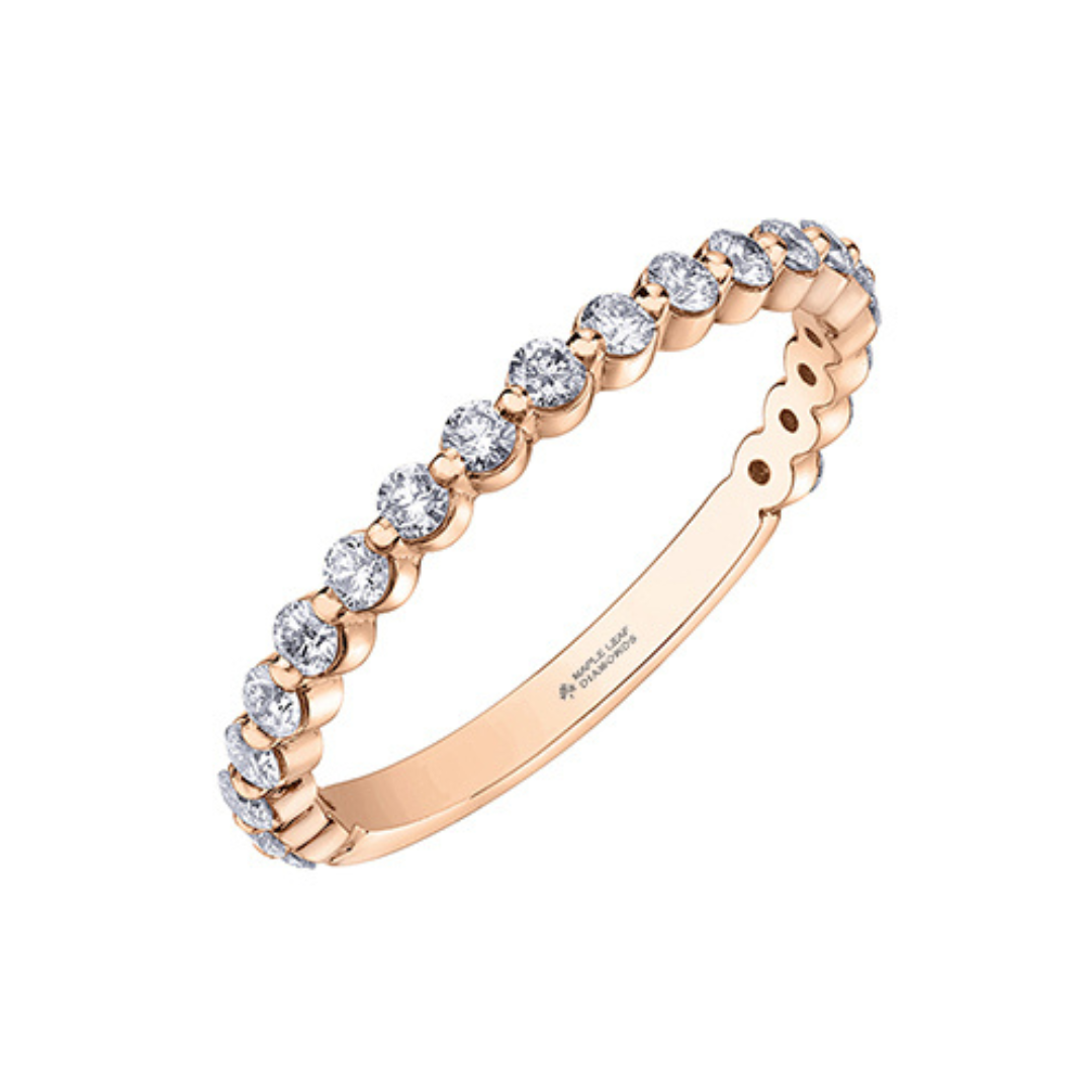 Maple Leaf Diamonds Shared Prong Wedding Band (771906)