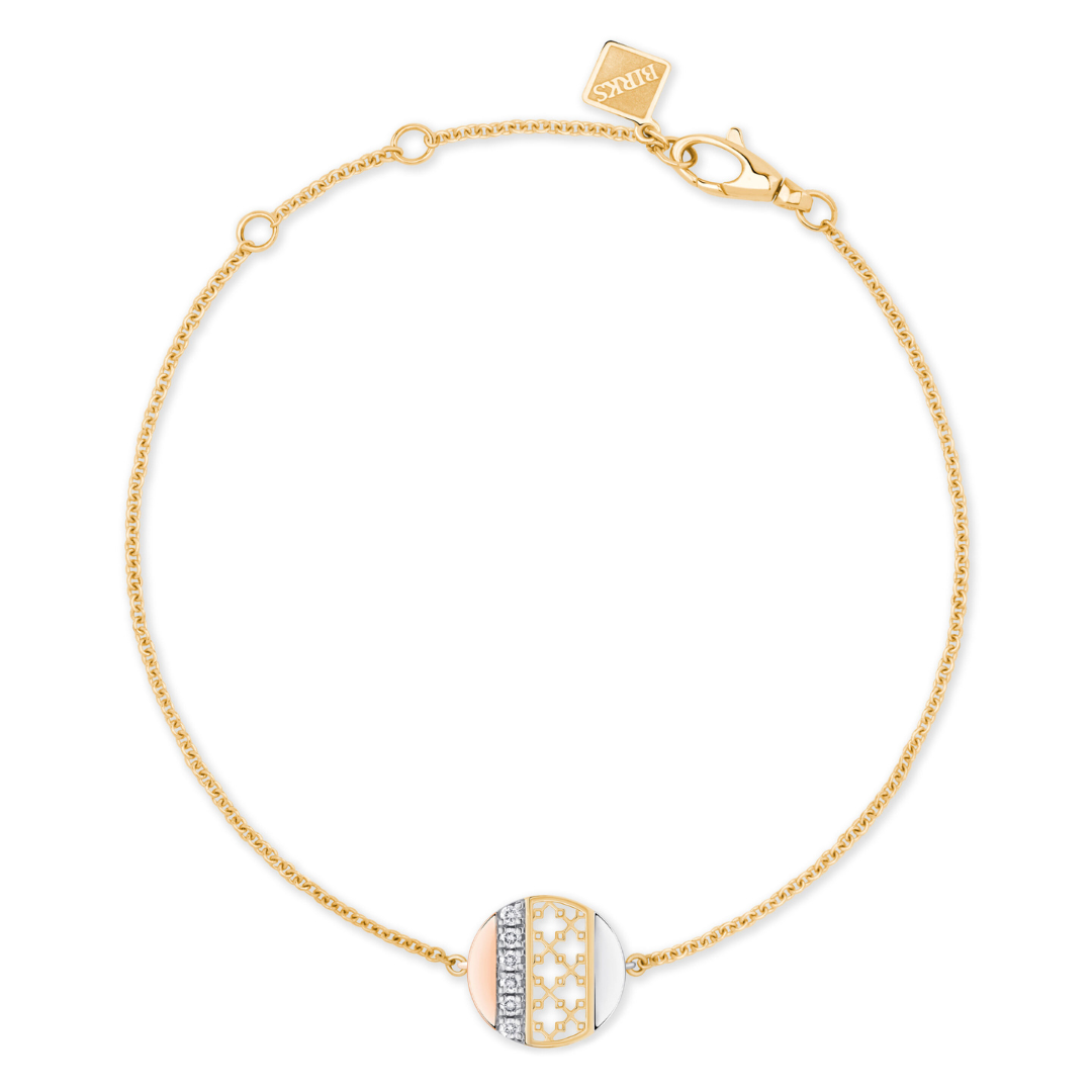 Dare to Dream Tri Gold Circle Bracelet (230467)