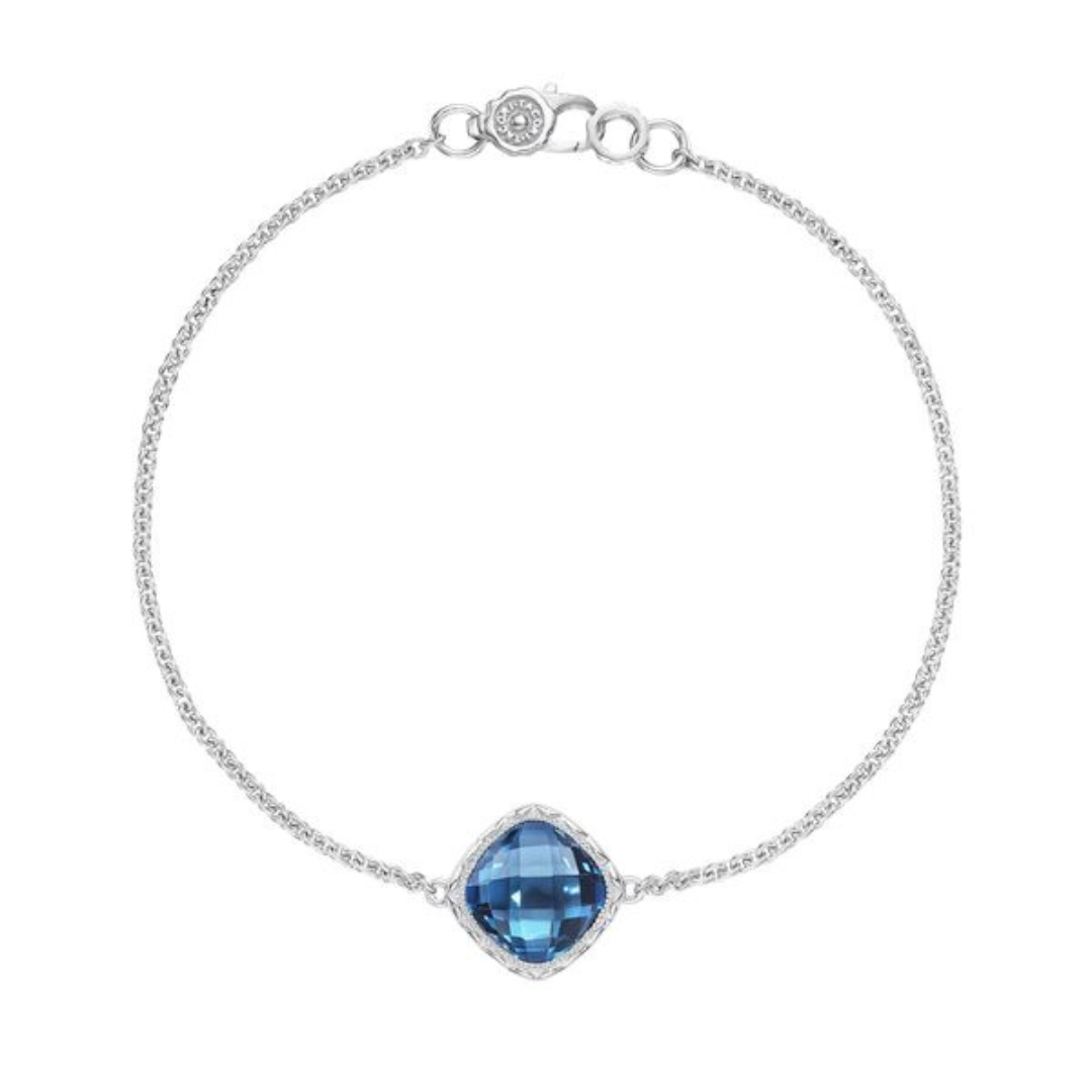 Sterling Silver Tacori Bracelet Cushion Cut (592646)