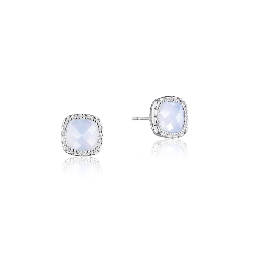 TACORI Cushion Gem Earrings with Chalcedony (261168)