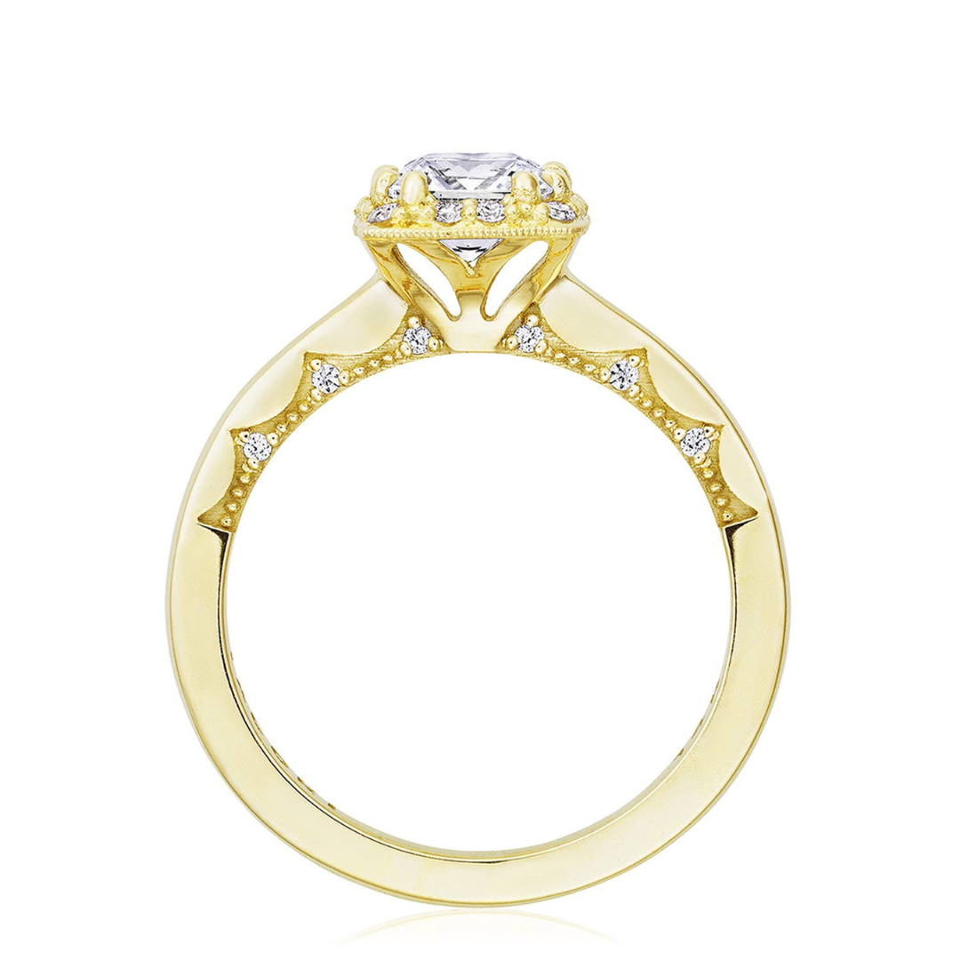 Tacori Yellow Gold Coastal Crescent Diamond Engagement Ring (010203)