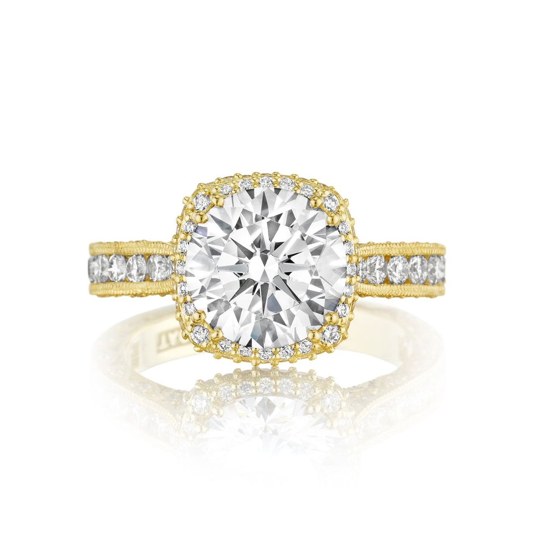 Tacori Yellow Gold Engagement Ring (020168)