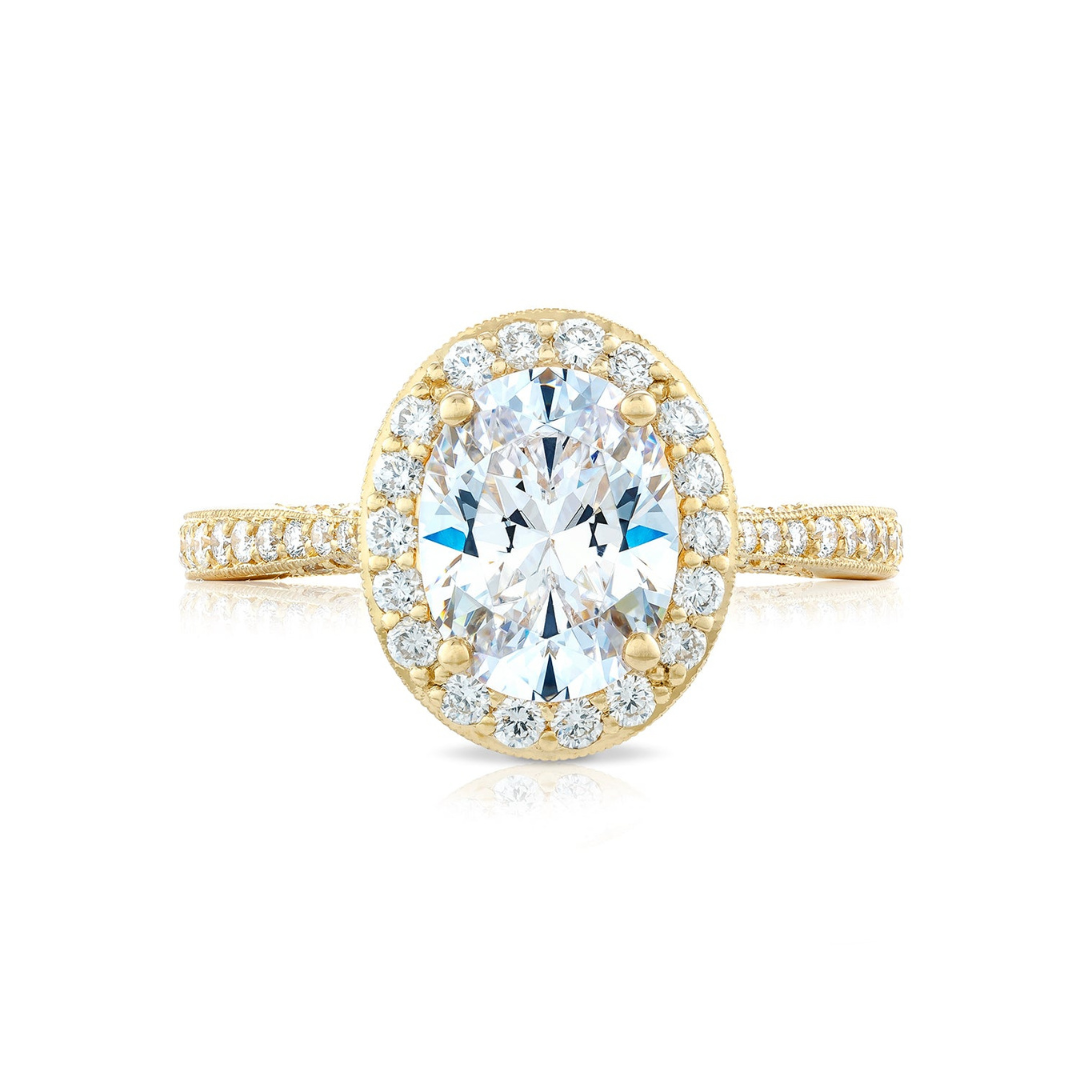 Tacori Yellow Gold Engagement Ring (020306)