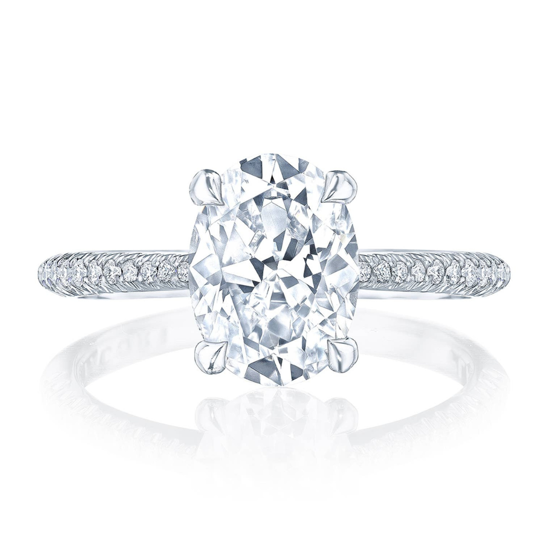 Oval Solitaire Engagement Ring from The 'Founder's Collection' (020575)