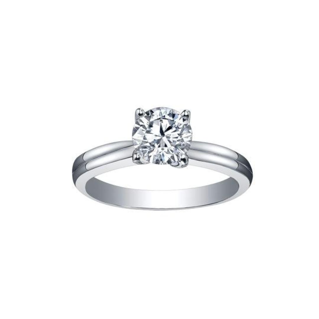 Maple Leaf Diamonds Platinum Engagement Ring (040110)