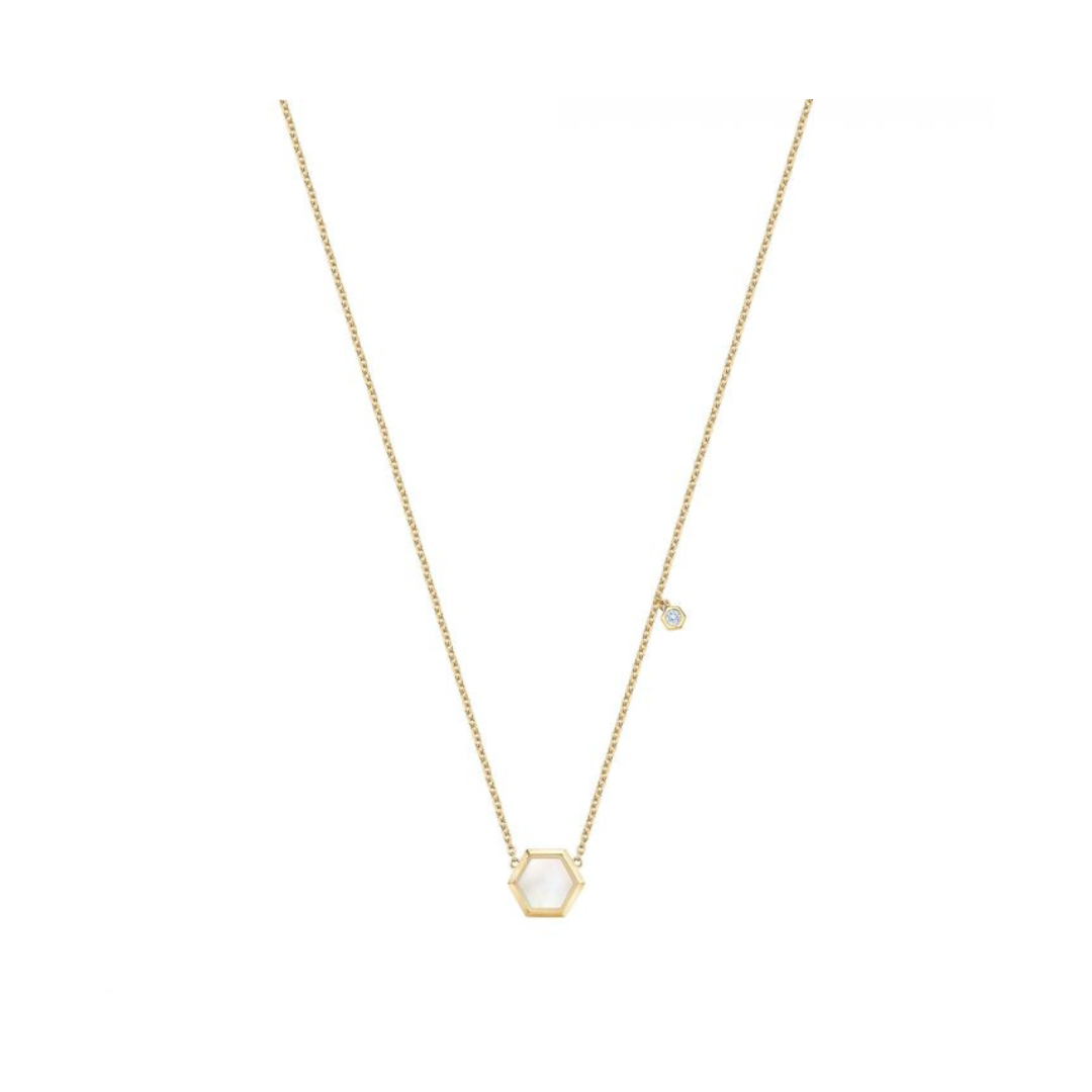 Bee Chic Mother of Pearl Necklace (735139)