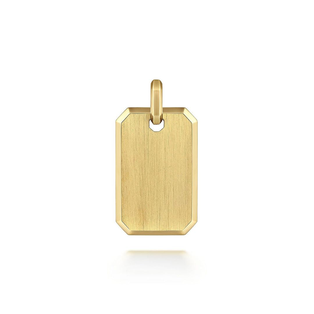 Yellow Gold Dog Pendant (460889)