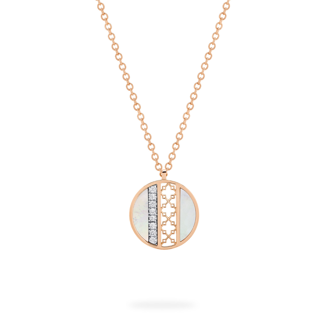 Dare to Dream Mother-of-Pearl and Diamond Pendant (730031)