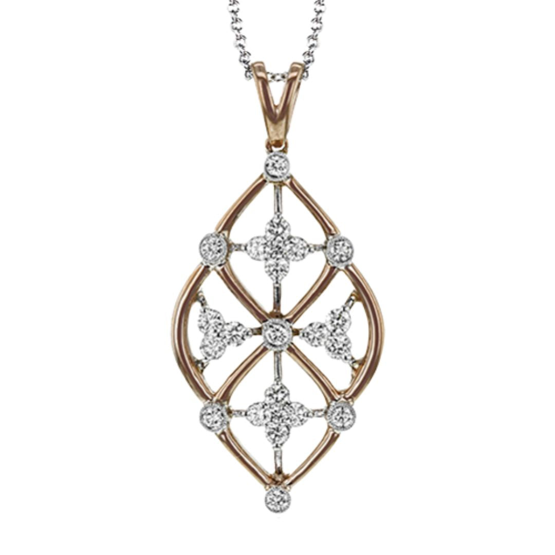 Openwork Diamond Pendant (849552)