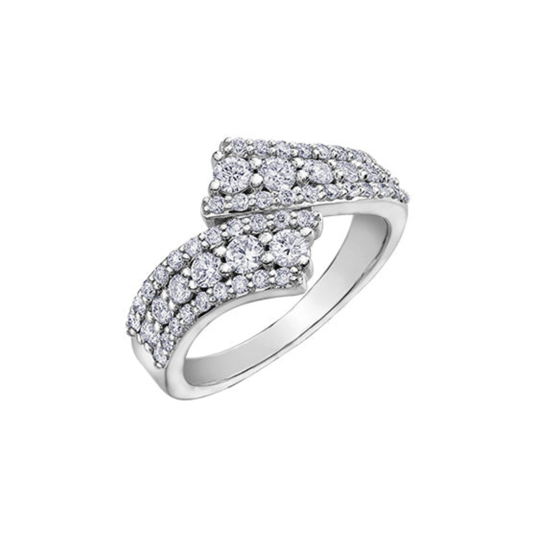 White Gold Diamond Fashion Ring (101459)