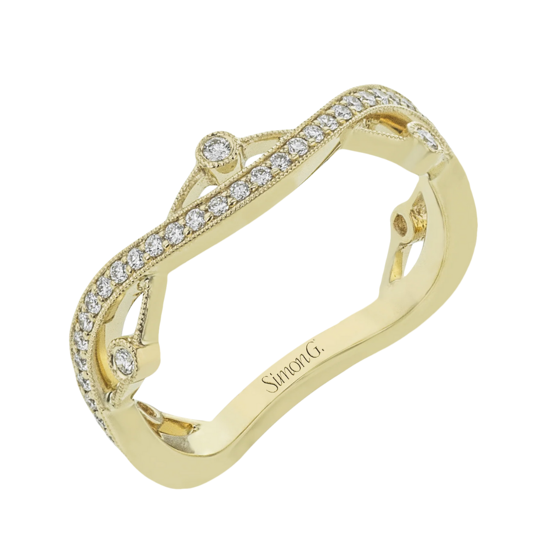 Simon G Yellow Gold Ring (101696)