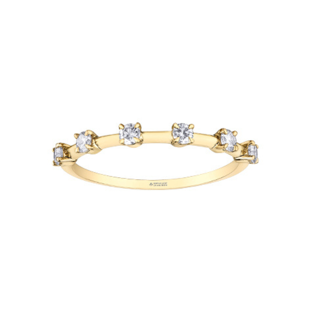 Yellow Gold Diamond Band (202761)