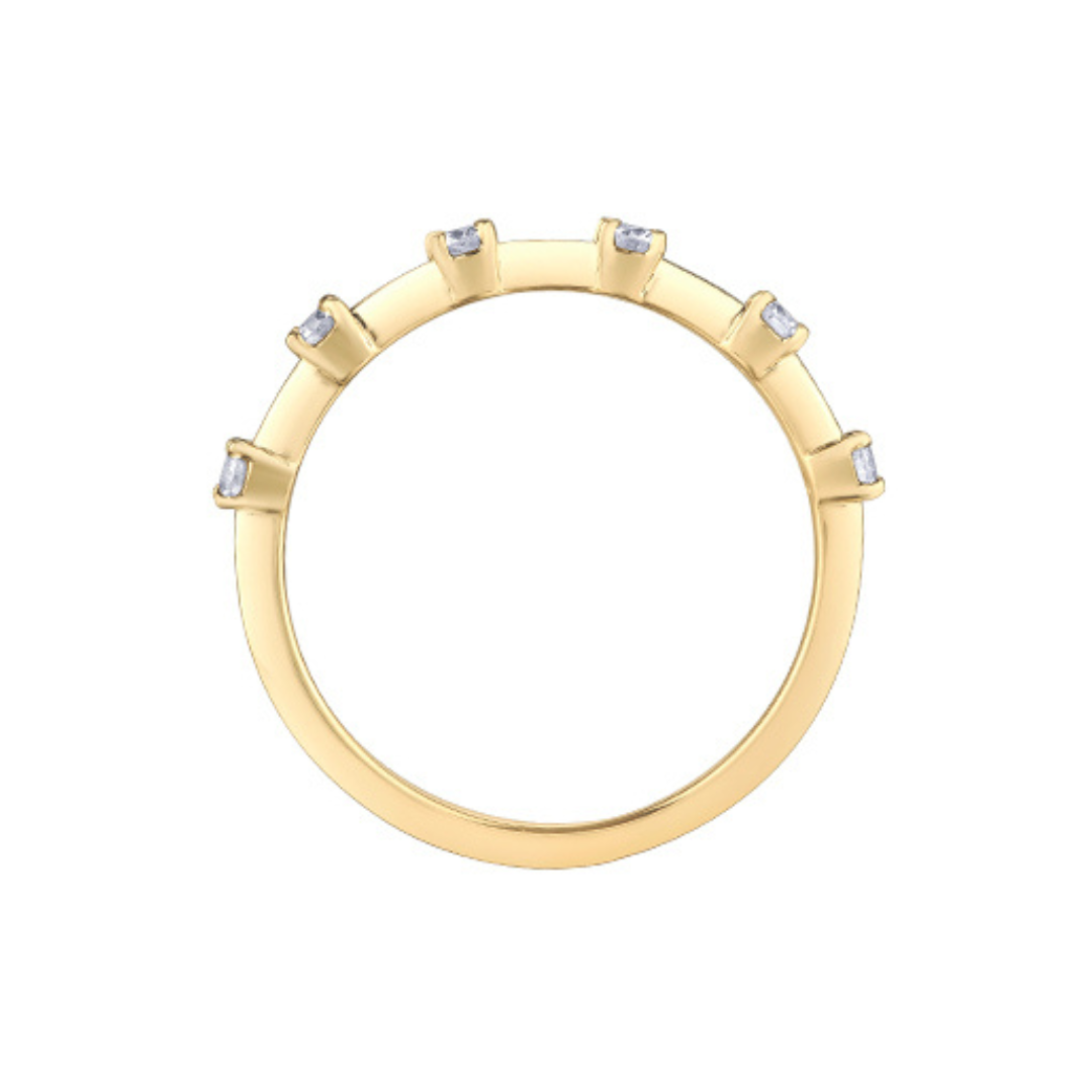 Yellow Gold Diamond Band (202761)