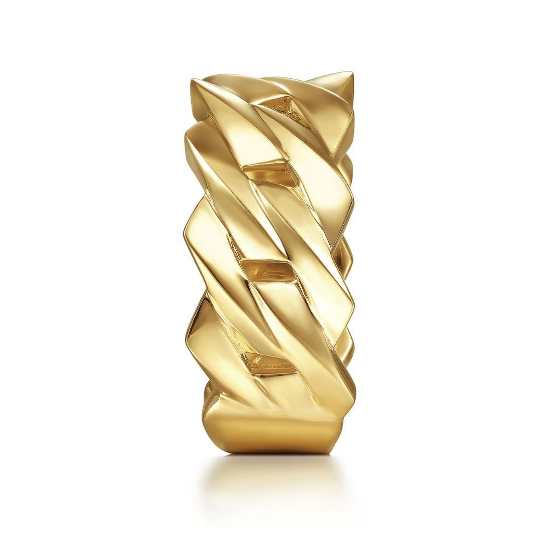 Yellow Gold Chain Link Band (912005)