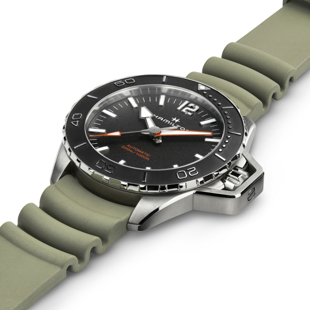 Khaki Navy Frogman Auto (120805)