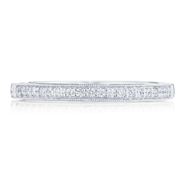 Tacori Platinum Coastal Crescent Wedding Band in Platinum (051091)