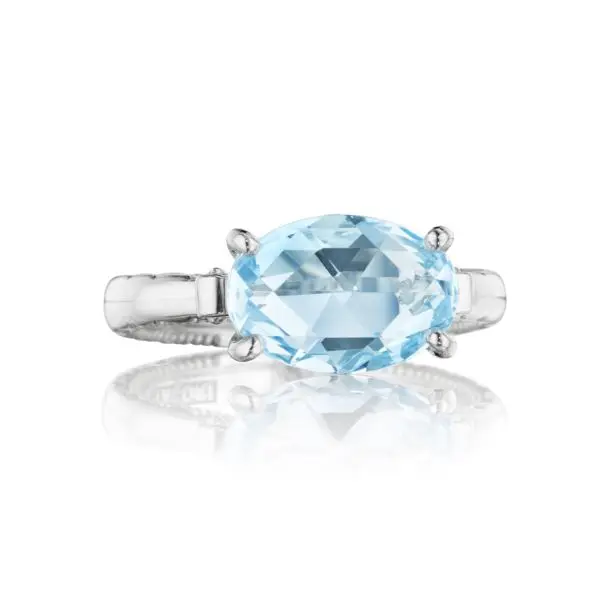 East-West Sky Blue Topaz Ring (762786)