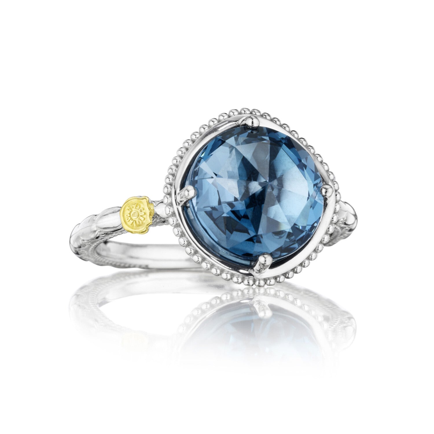 Tacori Simply Solitaire London Blue Topaz Ring (490424)